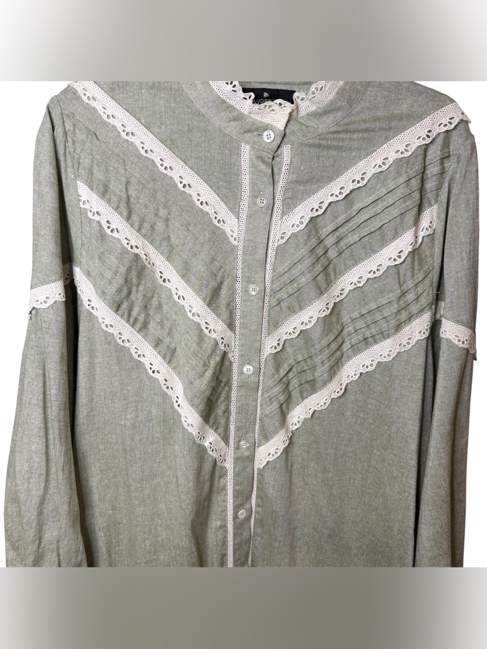 Tuckernuck Pomander Place Jolene Green Midi Dress - Picture 3 of 7